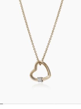 John Hardy 14k Yellow Gold Diamond Necklace New. Retail price $3000